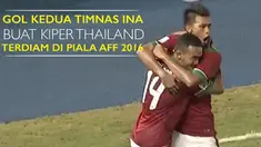 Video gol Lerby Eliandry yang membuat kedudukan Thailand vs Indonesia menjadi 2-2 di laga penyisihan Grup A Piala AFF 2016 (19/11/2016).