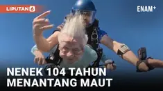 Tak semua orang mampu dan mau melakukan  terjun payung. Perlu kemampuan dan ketahanan fisik yang prima menjalani olahraga ekstrem tersebtu. Baru-baru ini seorang nenek berusia 104 berhasil melakukan terjun payung sekaligus mengukir rekor dunia.