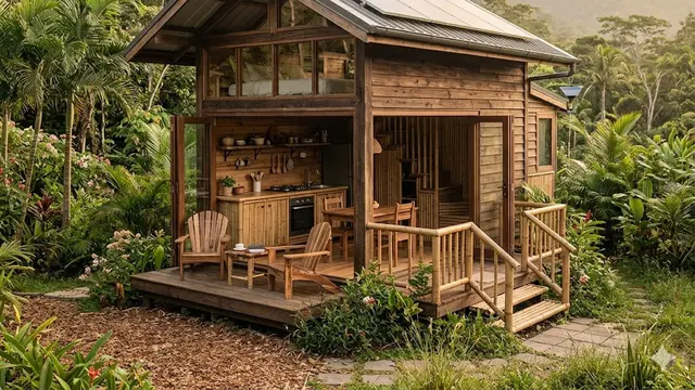 Rumah Kayu Modular: Nuansa Hangat Ala Villa Pegunungan