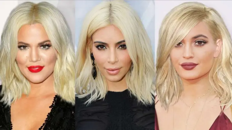 Khloe, Kylie Jenner dan Kim Kardashian