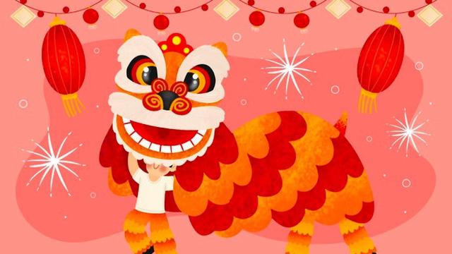 Ilustrasi barongsai