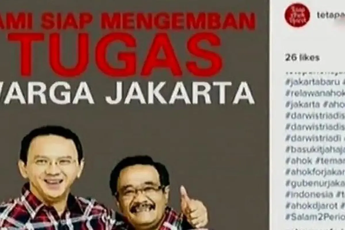 Tebar Pesona Pilgub DKI