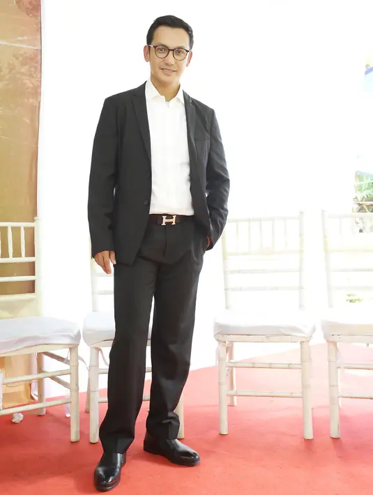 Gunawan Sudrajat sinetron terbaru Putri Mahkota di ANTV. (Bambang E Ros/Fimela.com)