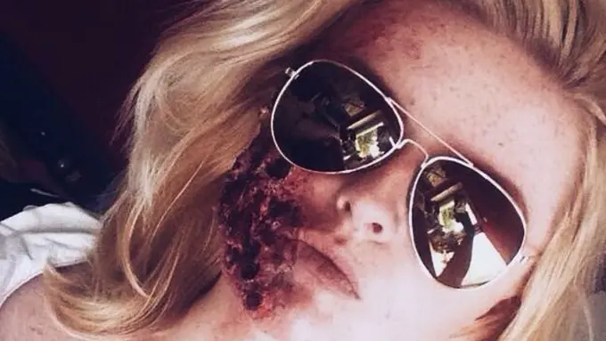 Teknik Rias Horor Gadis Polandia Ini Jadi Perbincangan Dunia