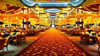  banyak hotel di luar negri yang menyajikan hiburan bagi para tamunya dalam bentuk kasino.