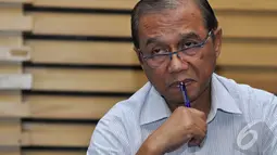 Hari ini, Selasa (16/12/2014), masa jabatan Busyro Muqoddas sebagai pimpinan Komisi Pemberantasan Korupsi (KPK) berakhir. (Liputan6.com/Miftahul Hayat)