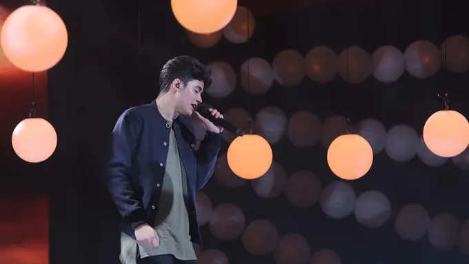 Aksi Aliando Syarif yang memikat hati. (Deki Prayoga/Bintang.com)