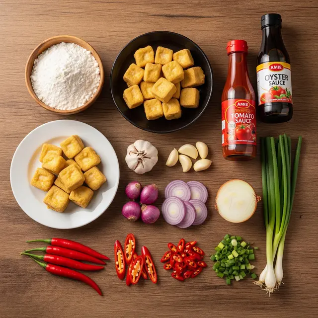 Tahu Crispy Asam Manis