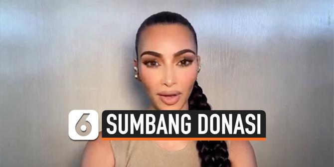 VIDEO: Kim Kardashian West Sumbang Donasi untuk Korban Perang Azerbaijan dan Armenia