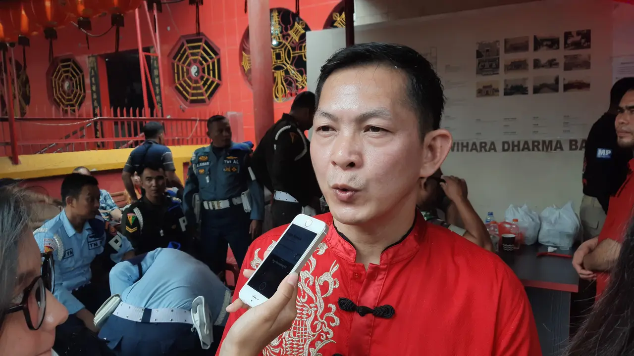 Perayaan Imlek di Wihara Dharma Bakti