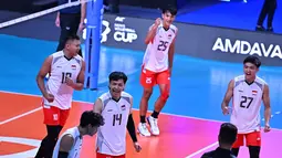 Bekuk Thailand, Timnas Voli Indonesia Makin Dekat ke Semifinal AVC Men's Cup 2026