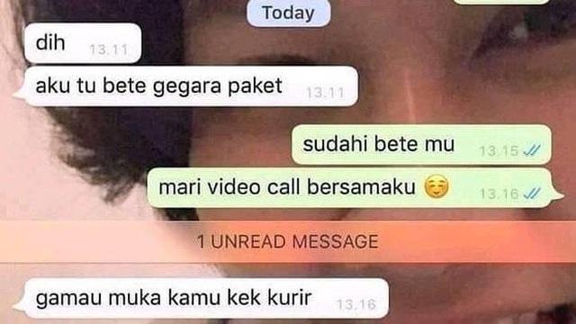 6 Chat Modus ke Teman Sendiri Ini Bikin Baper Sekaligus Nyesek
