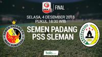 Liga 2 Final Semen Padang Vs PSS Sleman (Bola.com/Adreanus Titus)