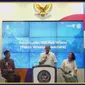 Gubernur Jateng Ganjar Pranowo dan Menparekraf Sandiaga Uno di The Weekly Brief with Sandi Uno, Senin, 5 Desember 2022.&nbsp; (Liputan6.com/Henry)