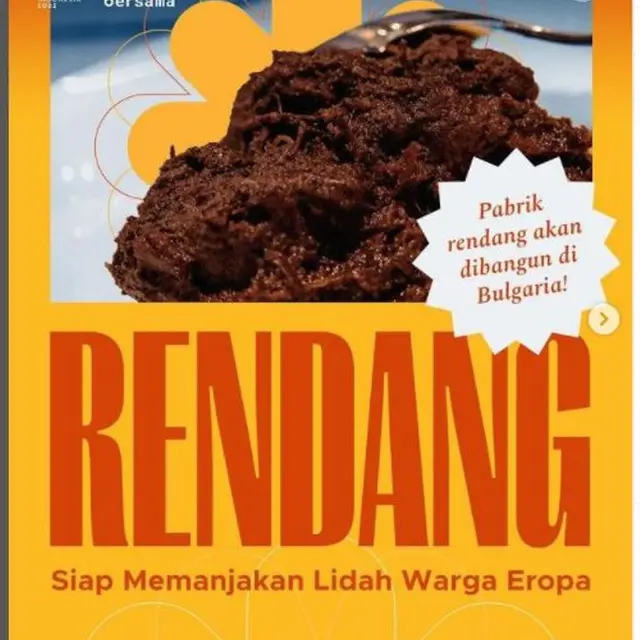 Bukan di Sumatra Barat, Peluncuran Rendang Goes to Europe Digelar di Bali Tuai Banyak Pertanyaan