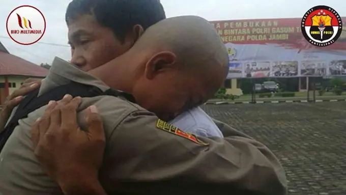 Kisah Fikri, Anak Suku Dalam yang Lolos Seleksi Bintara Polisi