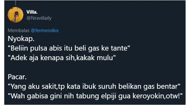 nyokap dan pacar