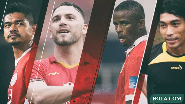 Pemain Persija Bambang Pamungkas, Aliyudin, Greg Nwokolo, Simic