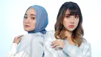 Fatin dan Ghea Indrawari berkolaborasi demi single Bukan Kamu. (Foto via Sony Music Entertainment Indonesia)
