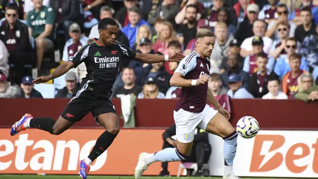 Aston Villa vs Arsenal di Liga Inggris