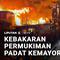 Kawasan Pasar Jiung yang berhimpitan dengan permukiman padat penduduk di Kemayoran, Jakarta Pusat, terbakar hebat. Akibat kebakaran, ratusan warga terdampak.