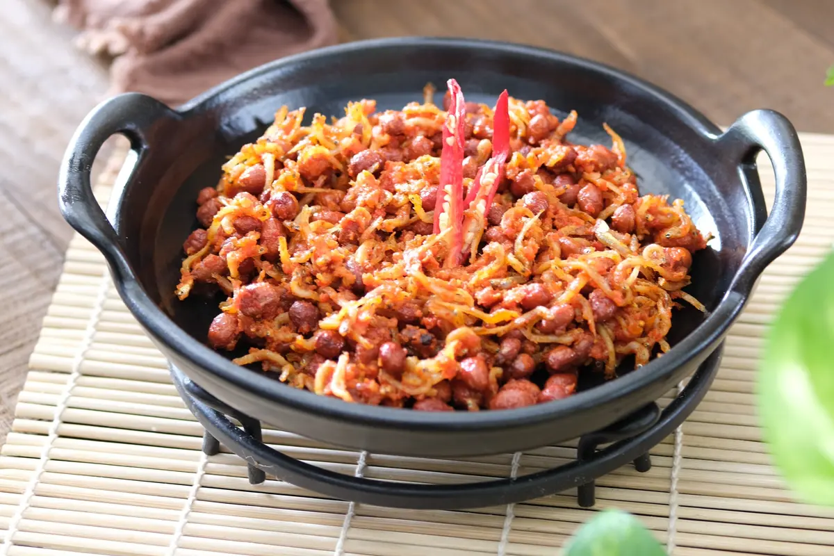 Sambal teri kacang