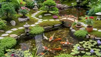 7 Kolam Ikan Dangkal yang Bisa Dipadukan dengan Kebun Mini, Sudut Estetik Menenangkan
