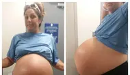Bikin kaget warganet, wanita ini hamil dan melahirkan bayi dengan berat 13 kg. Sumber: Brightside