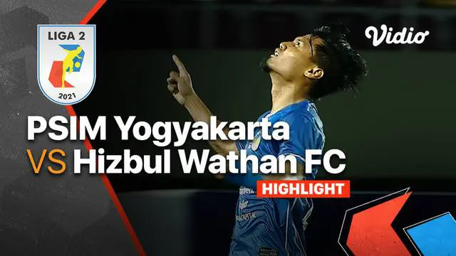 Berita Video, Hasil Pertandingan PSIM Yogyakarta Vs Hizbul Wathan FC pada Senin (4/10/2021)