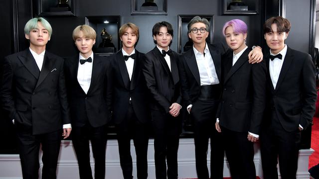 BTS di Karpet Merah Grammy
