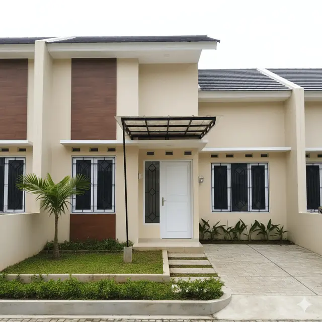 Rumah Kecil di Lahan 10×15 M Sederhana Tapi Lega by Gemini