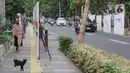 Kondisi ini dikeluhkan sejumlah pejalan kaki dan pengendara yang kerap harus melintas di kawasan Cikini dan sekitarnya. (Liputan6.com/Herman Zakharia)