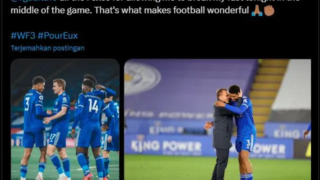 Peraturan jeda untuk buka puasa di salah satu pertandingan di Liga Premier Inggris.