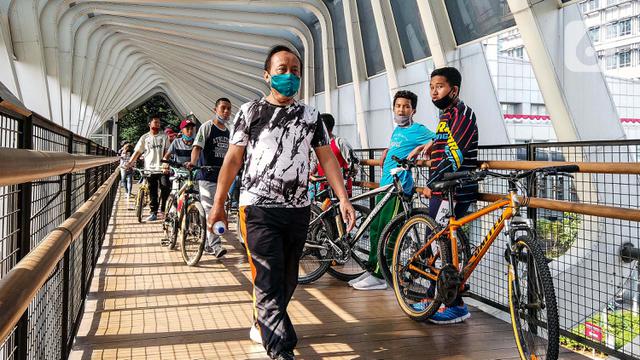 FOTO: Pemprov DKI Jakarta Siapkan 30 Kawasan Khusus Pesepeda