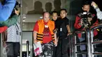 Kasubdit Kasasi dan Perdata Khusus MA, Andri Tristianto Sutrisna (ATS) keluar dari Gedung KPK, Jakarta, Minggu (14/2/2016). Andri ditetapkan tersangka terkait kasus dugaan suap permintaan penundaan kasasi sebuah perkara di MA. (Liputan6.com/Faizal Fanani)