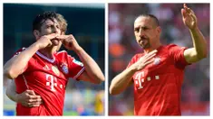 Bayern Munchen adalah klub tersukses sepanjang sejarah Liga Jerman. Perpaduan pemain muda dan tua di tiap musim berjalan solid. Berikut 5 pemain tua yang berpengaruh dan mampu mencetak gol di semua ajang kompetisi untuk Die Roten sepanjang sejarah. (Kolase Foto AFP)