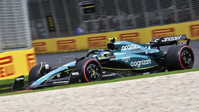 Fernando Alonso di Kualifikasi Formula 1 2023 GP Australia