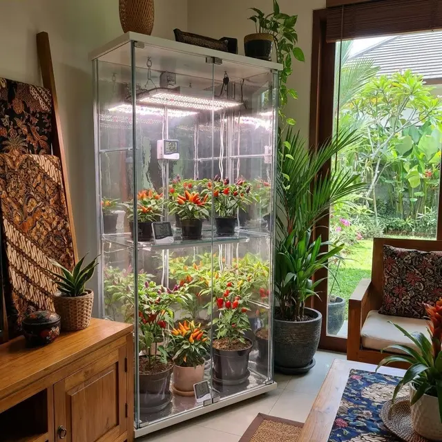 Ide Kebun Cabai di Dalam Ruangan