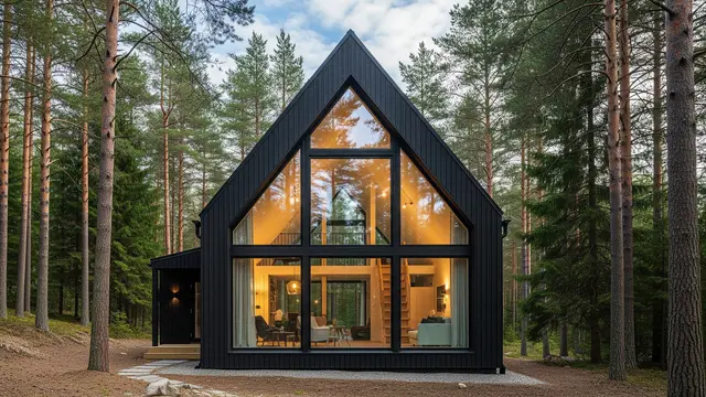Desain Rumah Minimalis Skandinavia dengan Pencahayaan Alami/Gemini AI