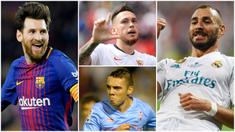Berikut ini daftar top scorer sementara La Liga Spanyol Musim 2019/2020. Lionel Messi masih di posisi puncak dengan koleksi 22 gol sementara striker Real Madrid, Karim Benzema, membayangi di urutan kedua dengan 19 gol.