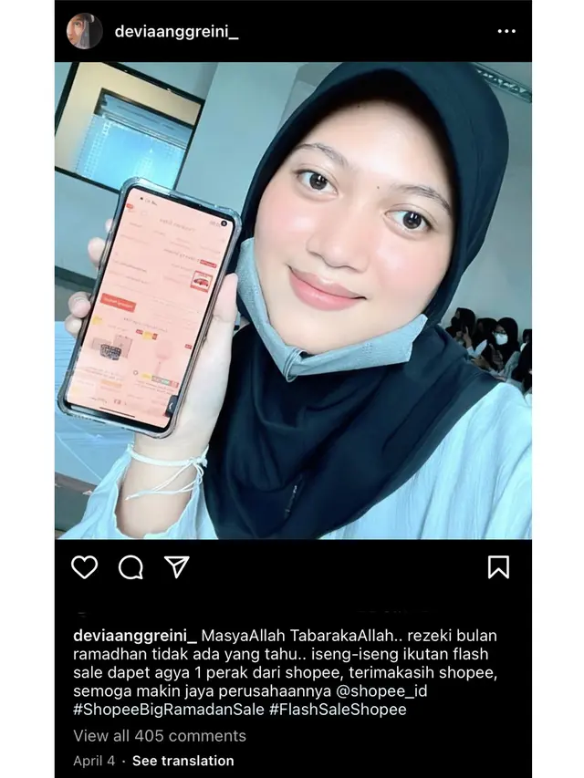 Hokinya Melimpah, Ini Lho Sosok Perempuan Pemenang Mobil Rp1 di Flash Sale Shopee yang Viral