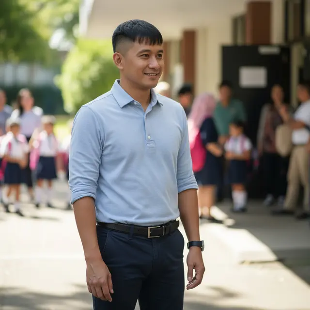 9 Model Rambut Pria untuk Ayah Ambil Raport Anak di Sekolah, Tampil Berwibawa