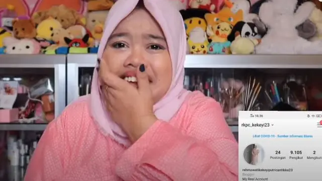 Curhat Akun Instagramnya Hilang, Ini 5 Pernyataan Haru Kekeyi