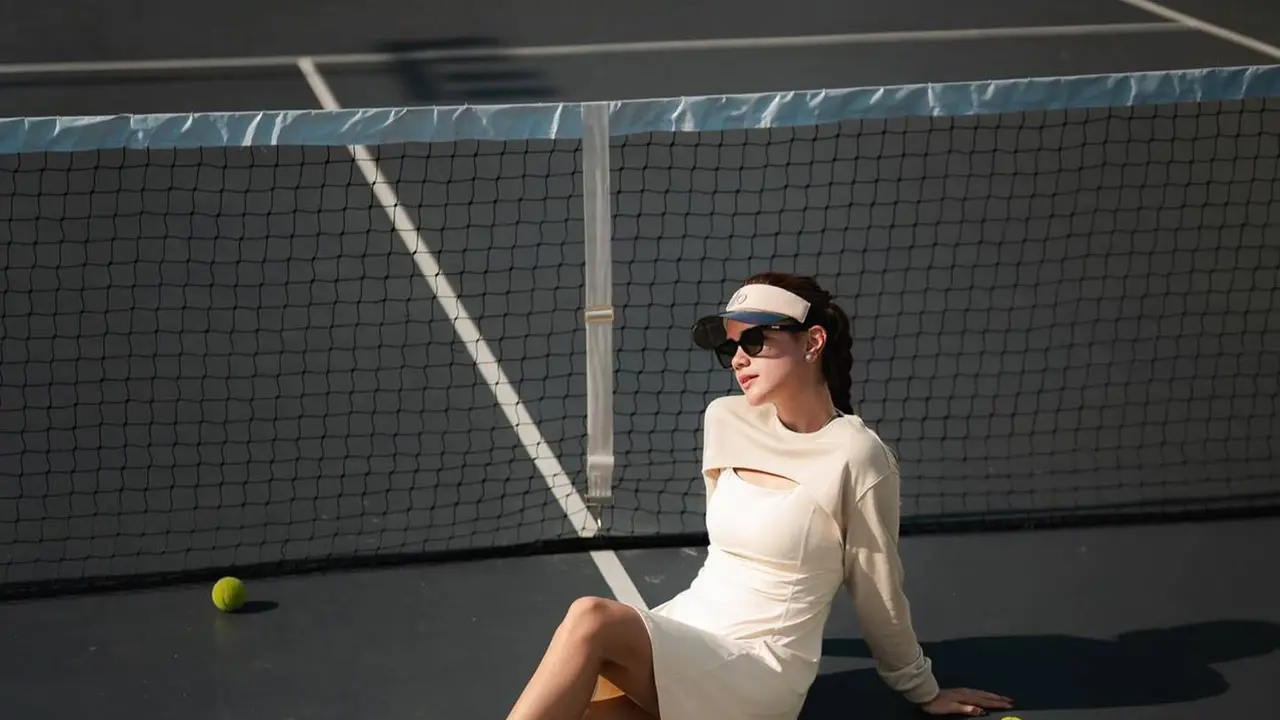 Tampil Menawan, Ini Potret Audi Marissa Latihan Tenis yang Disebut Makin Langsing