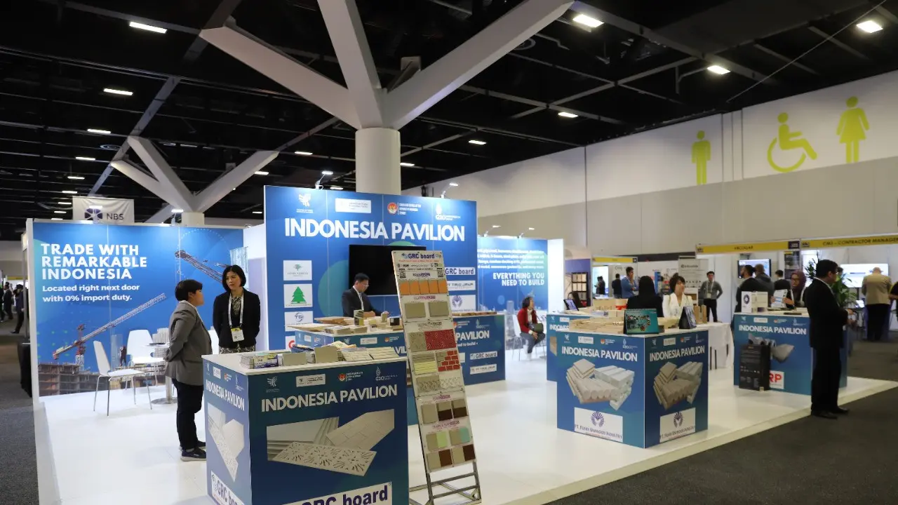 Indonesia kembali berpartisipasi pada ajang pameran produk bahan bangunan berskala internasional, yakni Sydney Build Expo 2022 pada 1-2 Juni 2022 di Sydney, Australia.