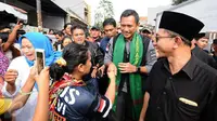 Cagub DKI nomor urut satu, Agus Harimurti Yudhoyono tetap optimistis menghadapi debat sesi terkahir nanti. 