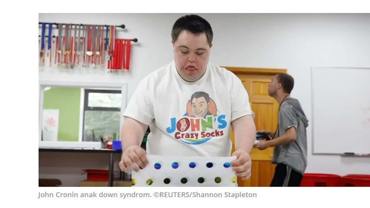 John Cronin, penyandang disabilitas autis yang berhasil mendirikan sebuah bisnis dan menyediakan lapangan pekerjaan