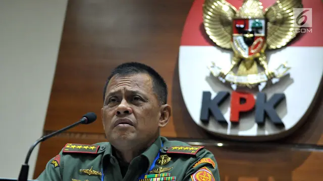 Panglima TNI Umumkan Tersangka Korupsi Heli AW 101