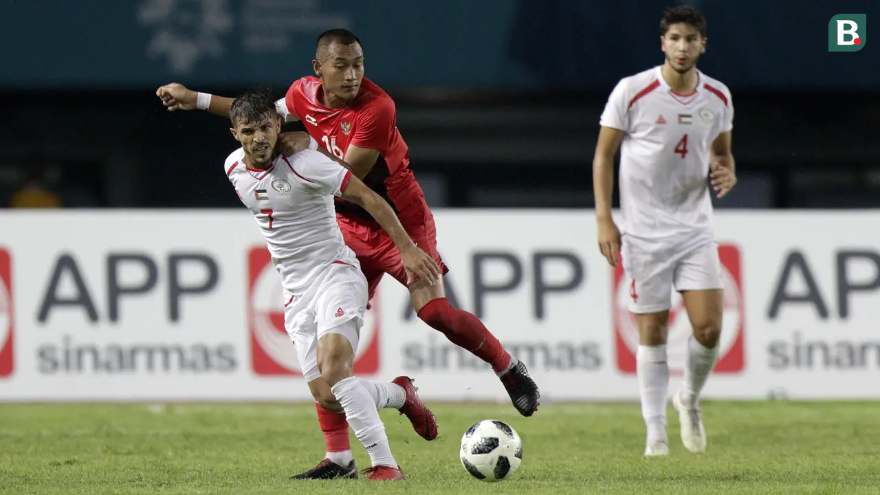 Sepak Bola : Indonesia Vs Palestina