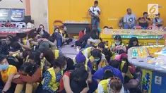 Kepolisian Polda Kepulauan Riau, senin dini hari sekitar pukul 2 pagi, mengerebek lokasi perjudian di kawasan Baloi Batam